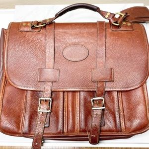 Orvis Vintage leather briefcase